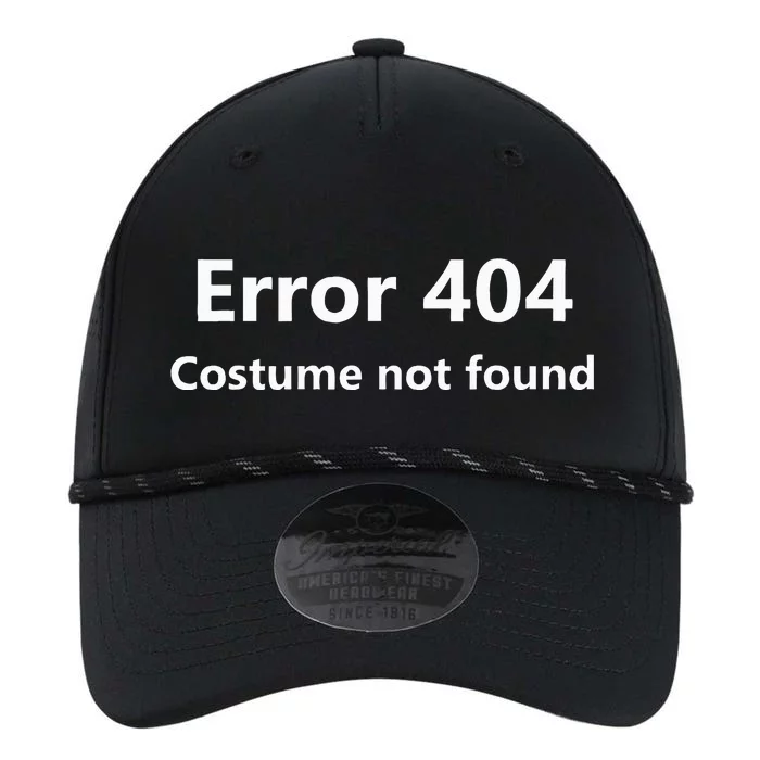 404 Error Costume Not Found Halloween Humor Performance The Dyno Cap