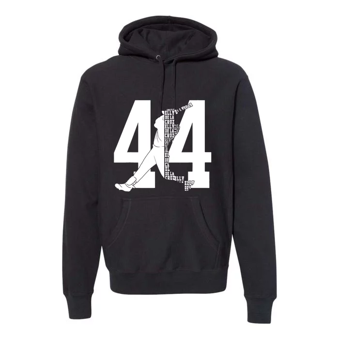 44 Elly De La Cruz Baseball Premium Hoodie