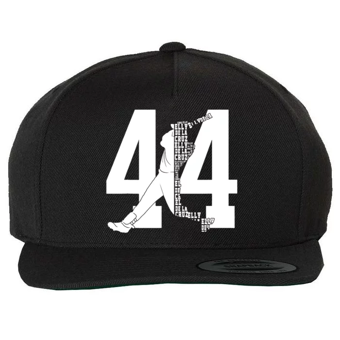 44 Elly De La Cruz Baseball Wool Snapback Cap