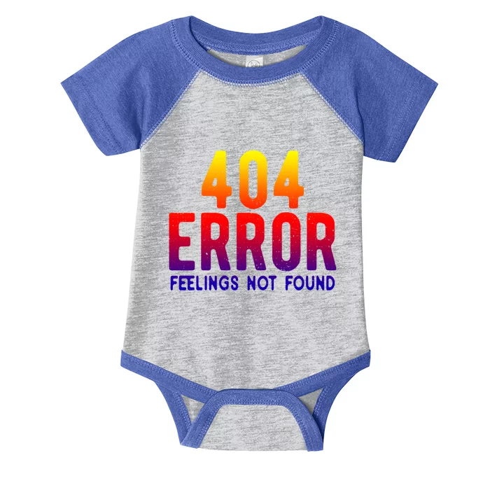 404 Frror Gefühle Nicht Gefen Valentine's Day Saying Gift Infant Baby Jersey Bodysuit