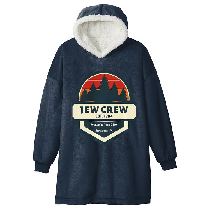 40th Get Away Premium Hooded Wearable Blanket