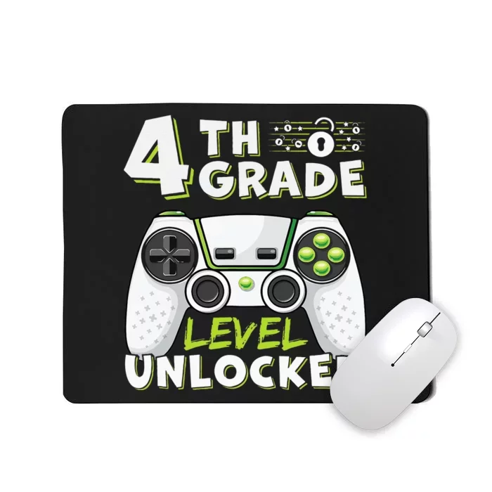 4th Grade Boy Funny Fourth Grade First Day Of School Mousepad