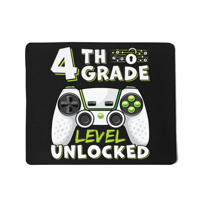 4th Grade Boy Funny Fourth Grade First Day Of School Mousepad