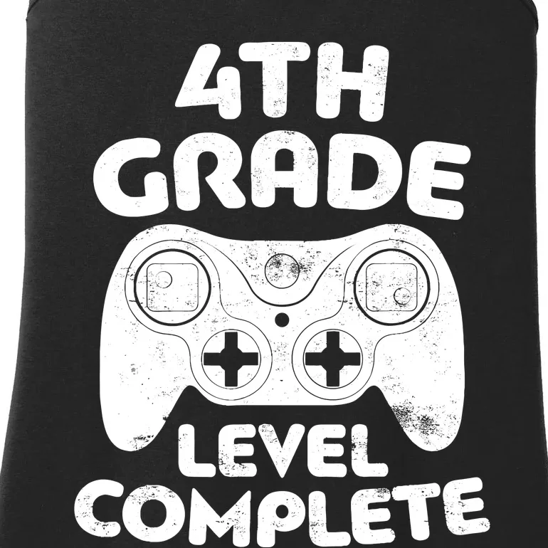 4th Grade Level Complete Video Gamer Graduation Ladies Essential Tank