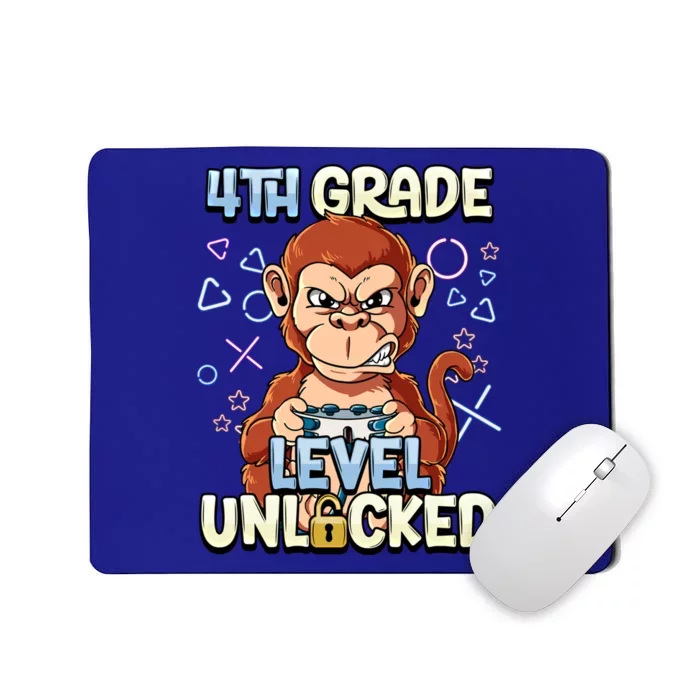 4Th Grade Level Unlocked Great Gift Mousepad