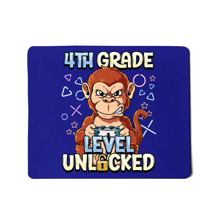 4Th Grade Level Unlocked Great Gift Mousepad