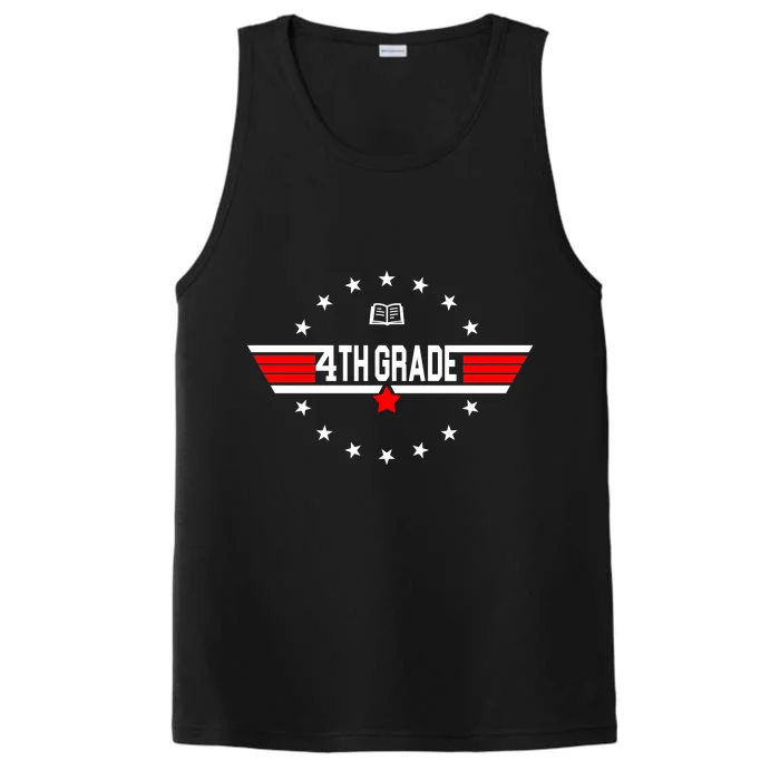 4th Grade Pilot Back To School Performance Tank