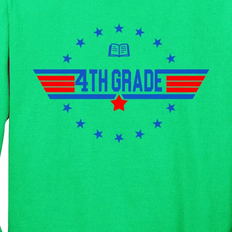 4th Grade Pilot Back To School Long Sleeve Shirt