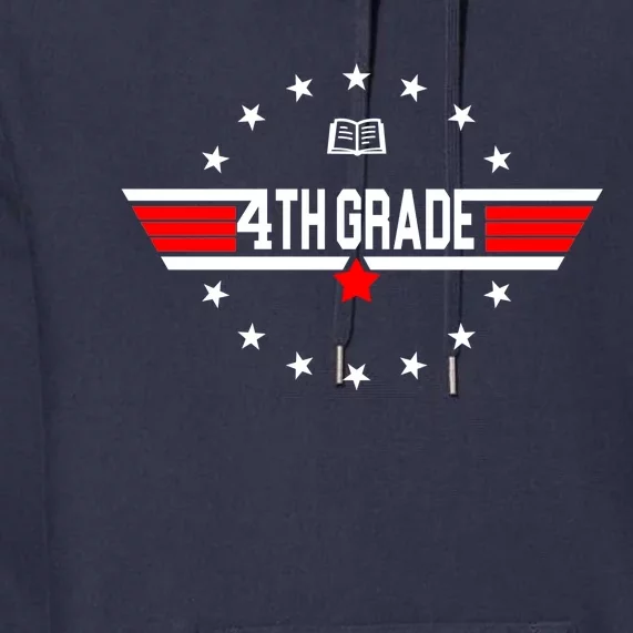 4th Grade Pilot Back To School Premium Hoodie