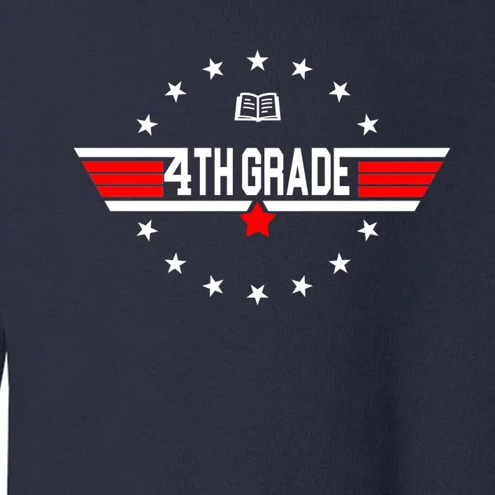 4th Grade Pilot Back To School Toddler Sweatshirt