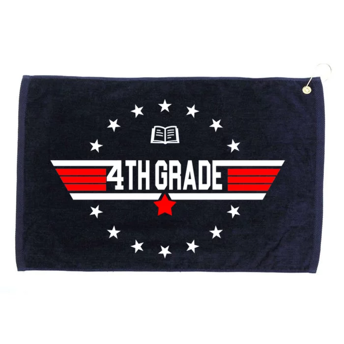 4th Grade Pilot Back To School Grommeted Golf Towel