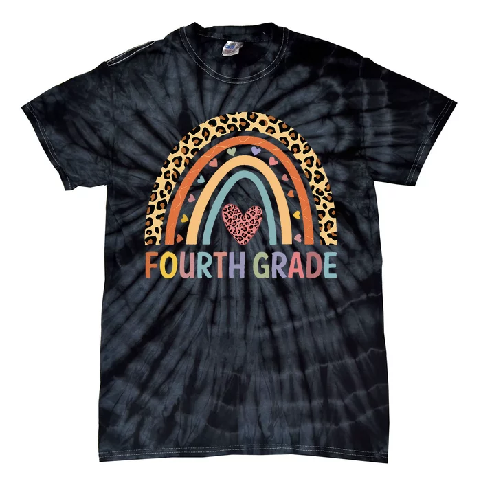 4th Grade Rainbow Teacher Team Fourth Grade squad Tie-Dye T-Shirt