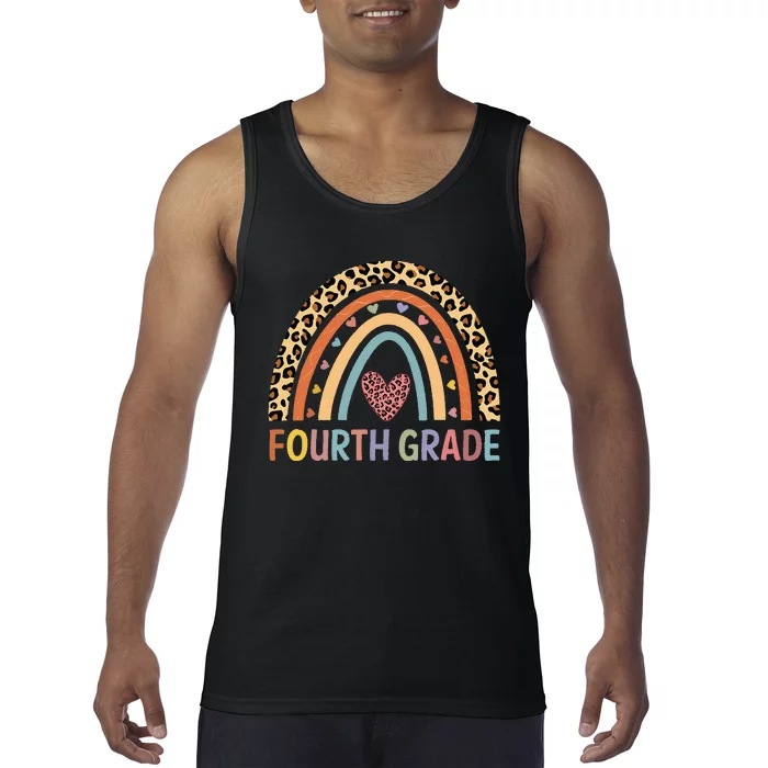 4th Grade Rainbow Teacher Team Fourth Grade squad Tank Top