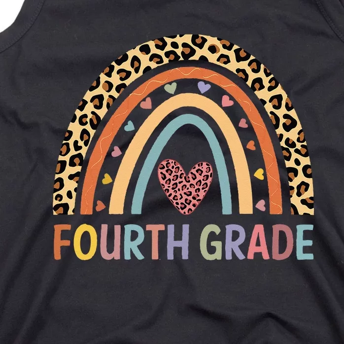 4th Grade Rainbow Teacher Team Fourth Grade squad Tank Top