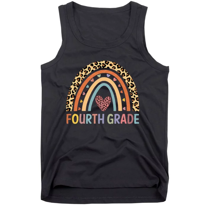 4th Grade Rainbow Teacher Team Fourth Grade squad Tank Top