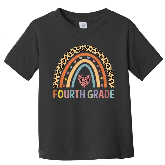 4th Grade Rainbow Teacher Team Fourth Grade squad Toddler T-Shirt