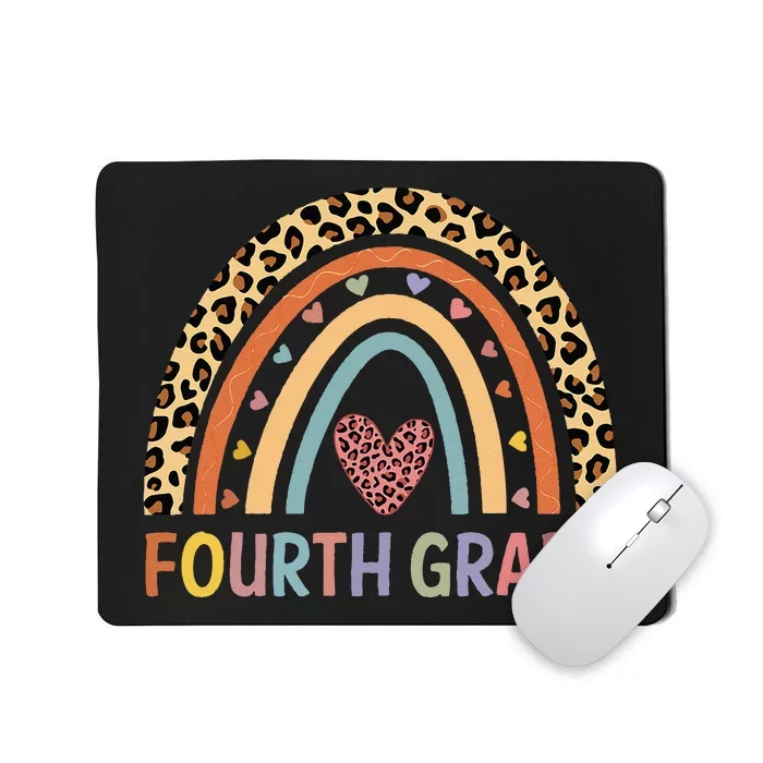 4th Grade Rainbow Teacher Team Fourth Grade Squad Women Mousepad