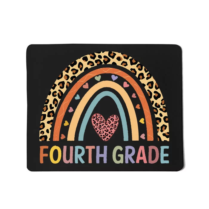 4th Grade Rainbow Teacher Team Fourth Grade Squad Women Mousepad