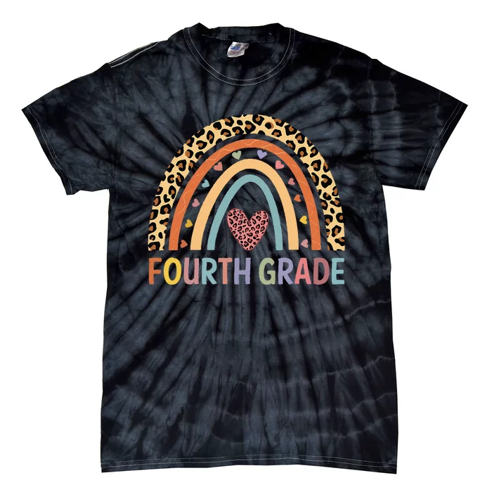 4th Grade Rainbow Teacher Team Fourth Grade Squad Tie-Dye T-Shirt