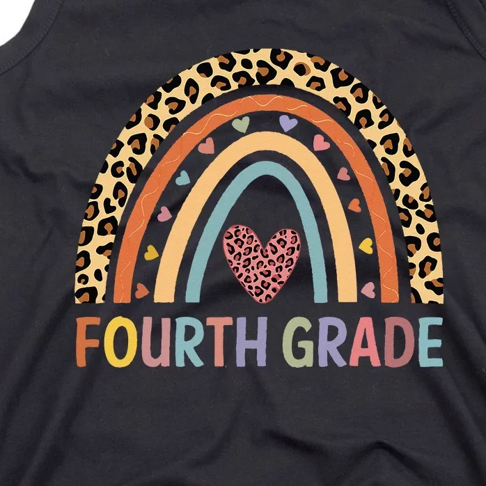 4th Grade Rainbow Teacher Team Fourth Grade Squad Tank Top