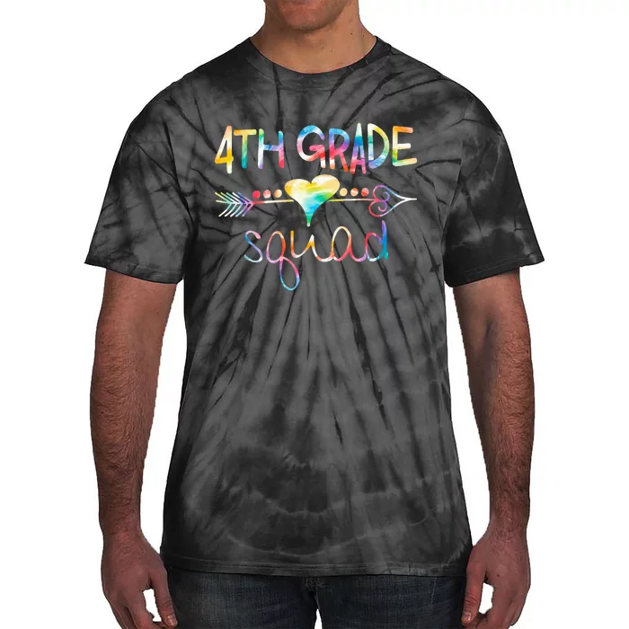 4th Grade Squad Fourth Grade Team Teachers Tie-Dye T-Shirt