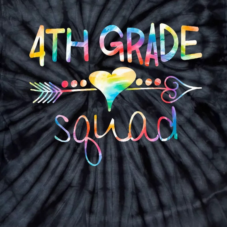 4th Grade Squad Fourth Grade Team Teachers Tie-Dye T-Shirt