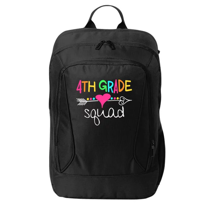 4th Grade Squad Fourth Teacher Student Team Back To School City Backpack