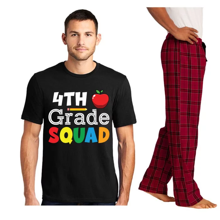 4th Grade Squad Back To School Pajama Set