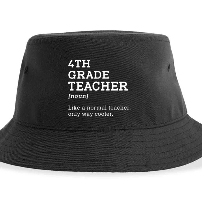 4th Grade Teacher Idea For Fourth Grade Teacher Gift Sustainable Bucket Hat