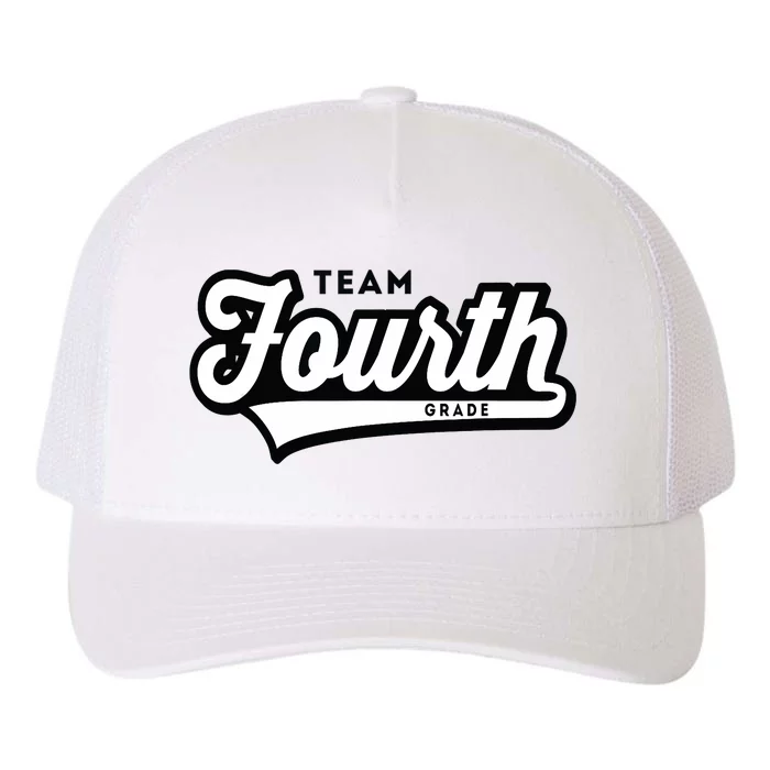 4th Grade TEAM School Teacher Fourth Baseball-Style Yupoong Adult 5-Panel Trucker Hat