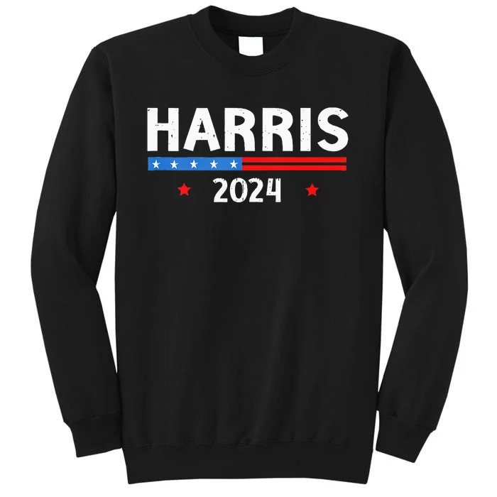 47 Harris 2024 President America Election Democrats Tall Sweatshirt