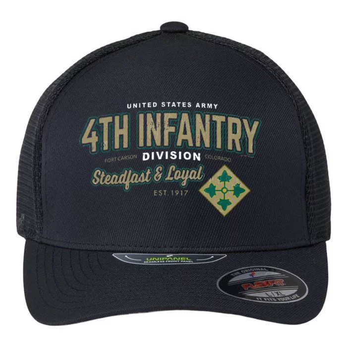 4th Infantry Division Fort Carson CO Flexfit Unipanel Trucker Cap