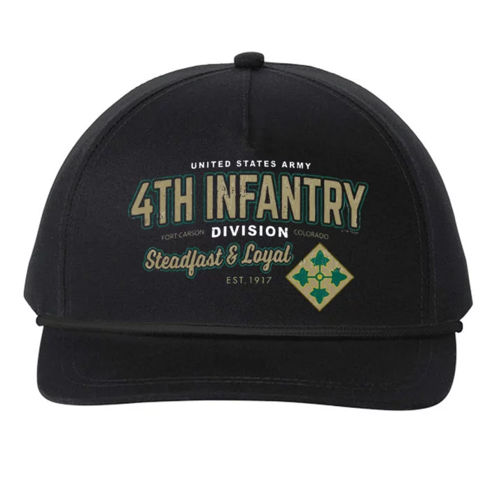 4th Infantry Division Fort Carson CO Snapback Five-Panel Rope Hat