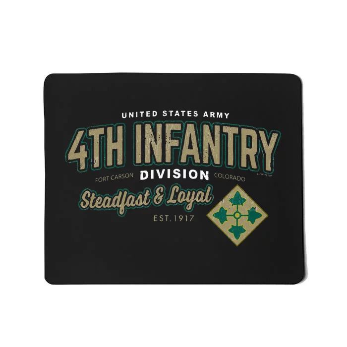 4th Infantry Division Fort Carson CO Mousepad