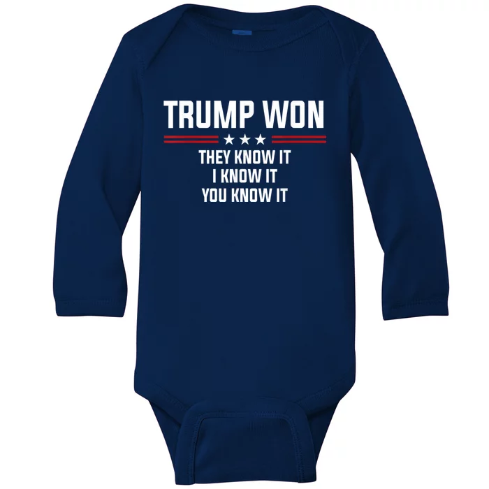 45 Is Greater Than 46 They Know It I Know It You Know It Baby Long Sleeve Bodysuit