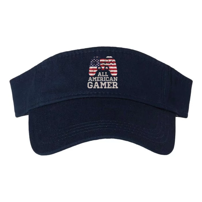 4th July All American Gamer Patriot Valucap Bio-Washed Visor