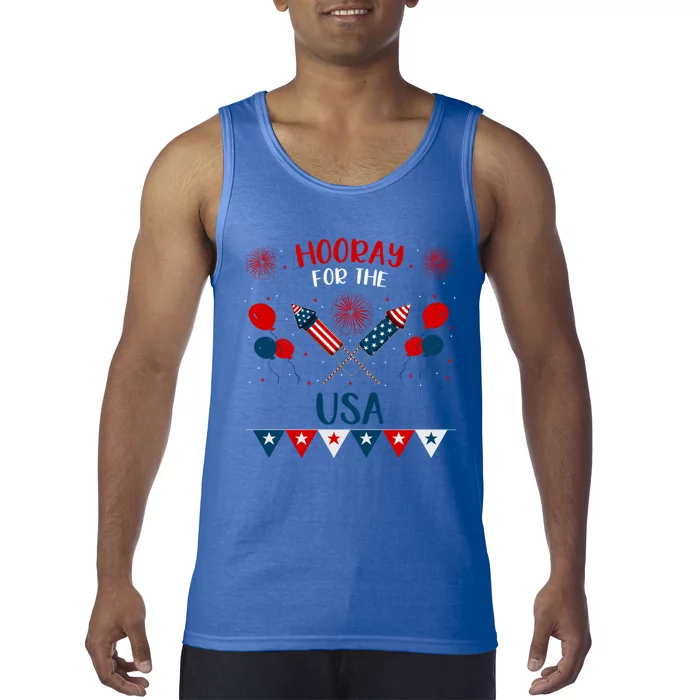 4th July Events Patriotism American Independence Funny Gift Tank Top