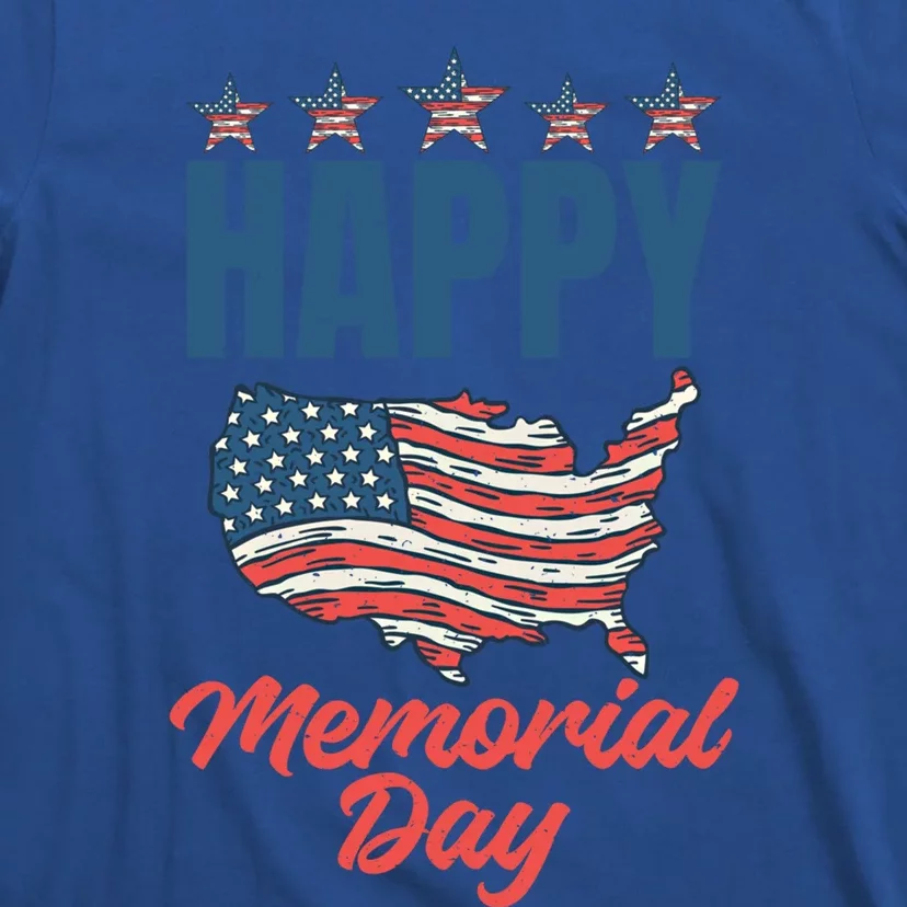 4th July Happy Memorial Day Gift T-Shirt