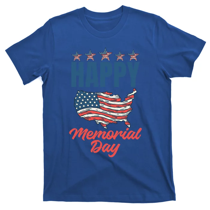 4th July Happy Memorial Day Gift T-Shirt