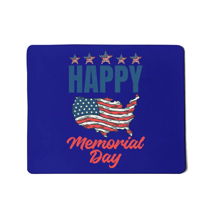 4th July Happy Memorial Day Gift Mousepad