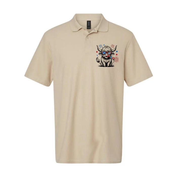 4th July Heifer Softstyle Adult Sport Polo