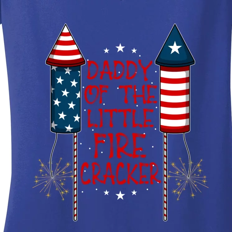 4th July Liberty Freedom Usa Flag Patriot National Holiday Great Gift Women's V-Neck T-Shirt