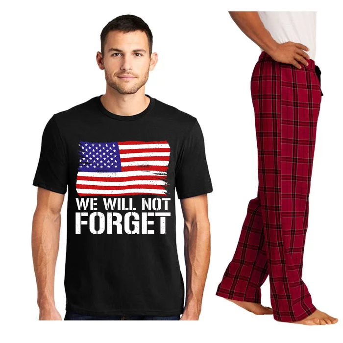 4th July We Will Not Forget Memorial Day Gift Pajama Set