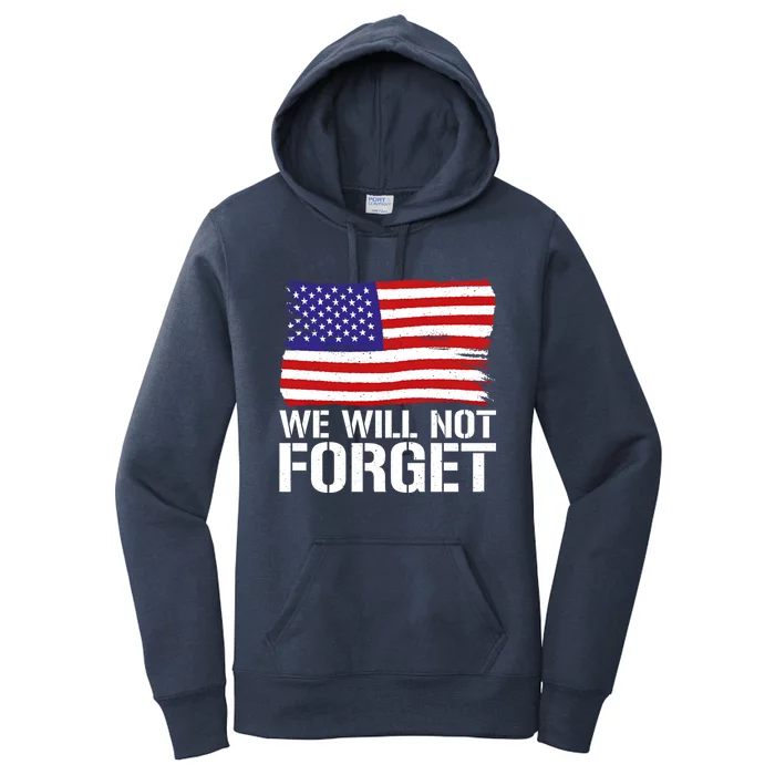 4th July We Will Not Forget Memorial Day Gift Women's Pullover Hoodie