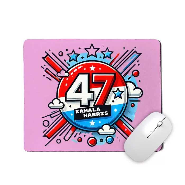 47 Kamala Harris Mousepad