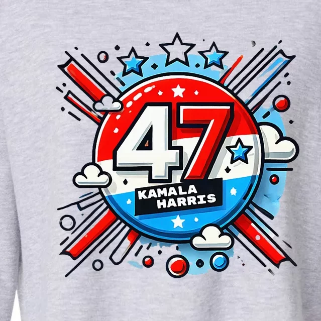 47 Kamala Harris Cropped Pullover Crew