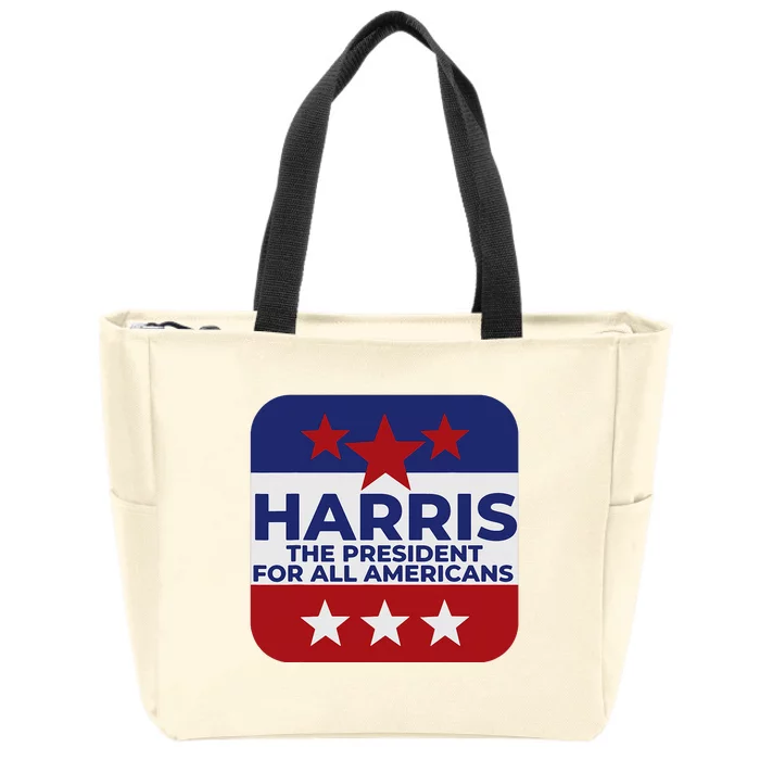 47 Kamala Harris Election Harris Walz Party Wear Zip Tote Bag