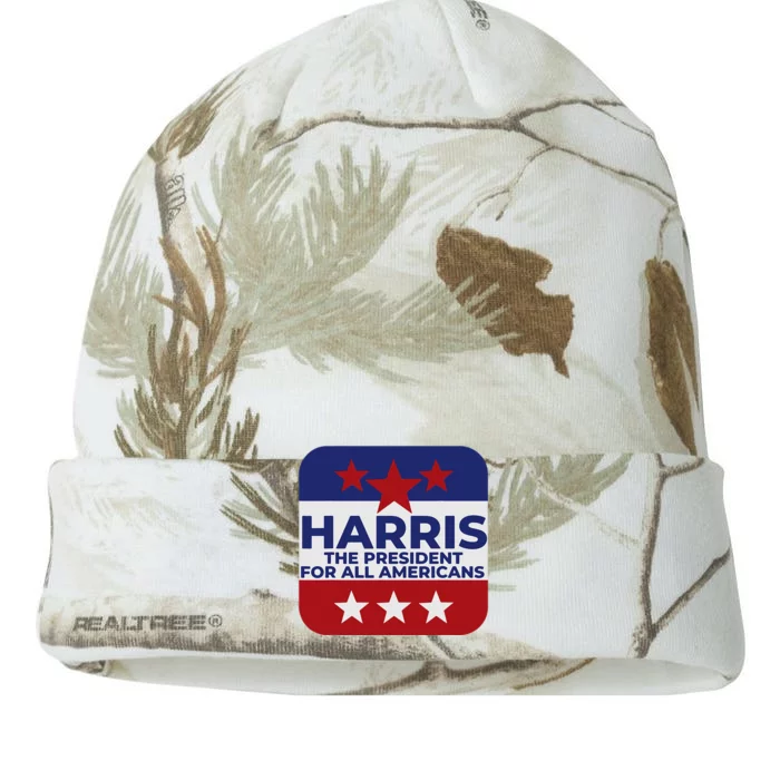 47 Kamala Harris Election Harris Walz Party Wear Kati - 12in Camo Beanie