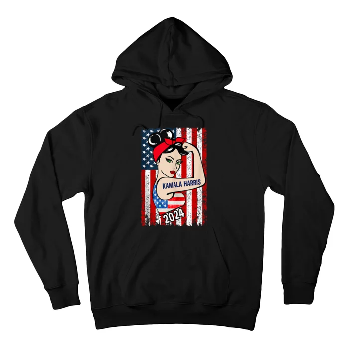 47 Kamala Harris 2024 President Election. America Flag Vote 47 Kamala Harris Hoodie