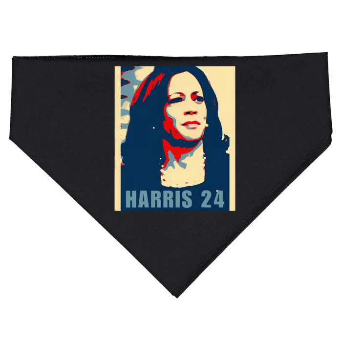 47 Kamala Harris Election Harris Walz Party Wear USA-Made Doggie Bandana